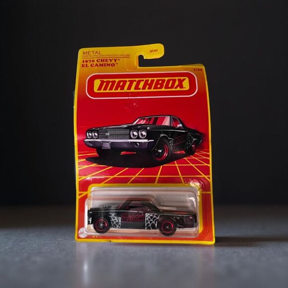 NIP Matchbox Retro 1970 Chevy El Camino "The Widow" - Picture 1 of 4